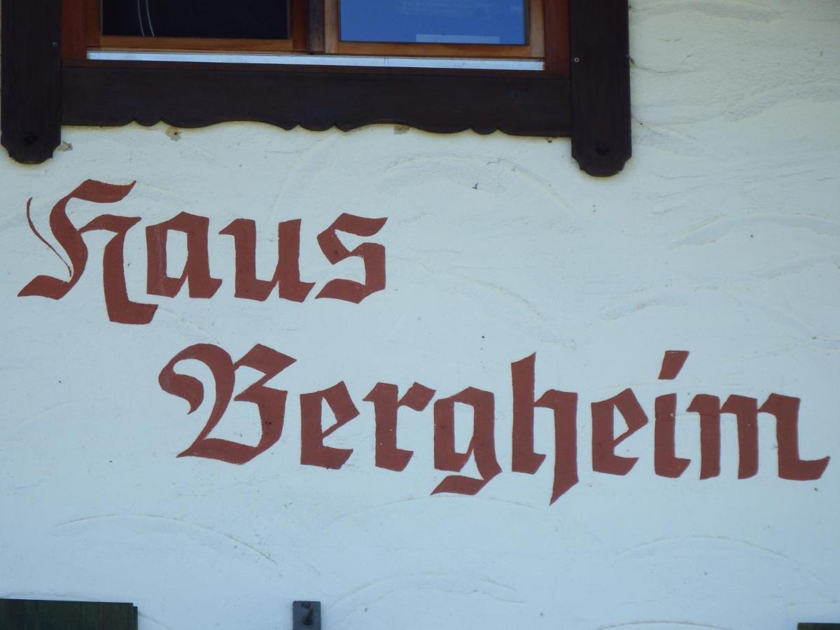 Haus Bergheim Apartment Бишофсвизен Екстериор снимка